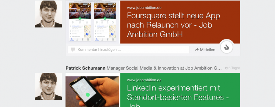 LinkedIn Mobile Profile Update