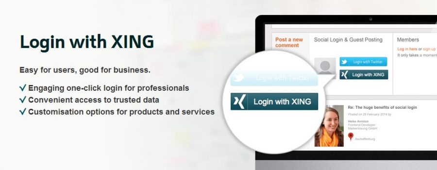 Login with Xing