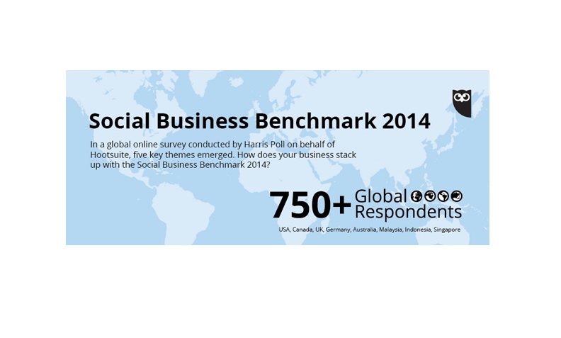 Infografik Social Business Benchmark 2014