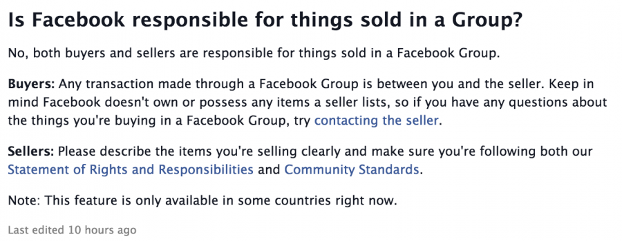 Facebook Gruppen Kleinanzeigen