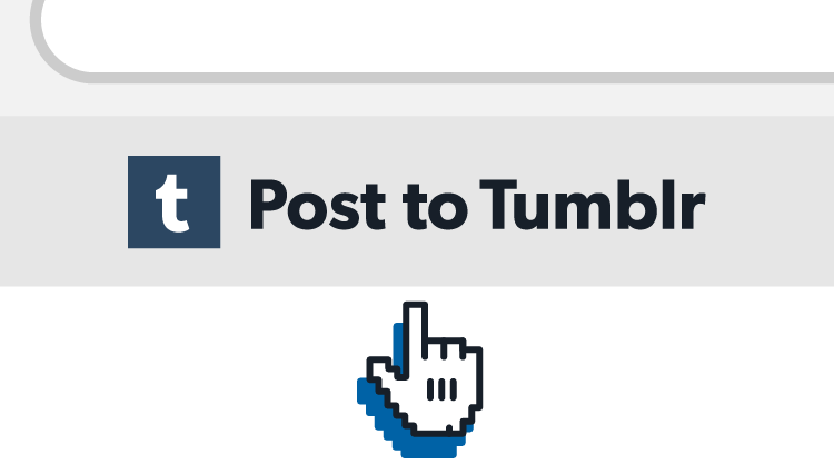 Post To Tumblr Button