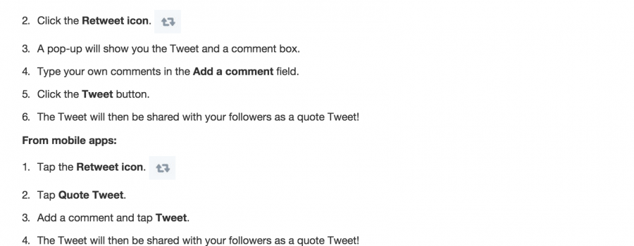 Twitter Quote Tweets