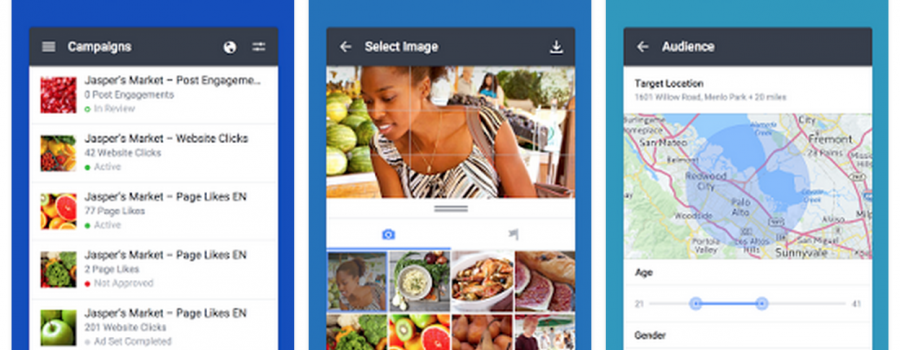 Facebook Werbeanzeigen Manager Android App