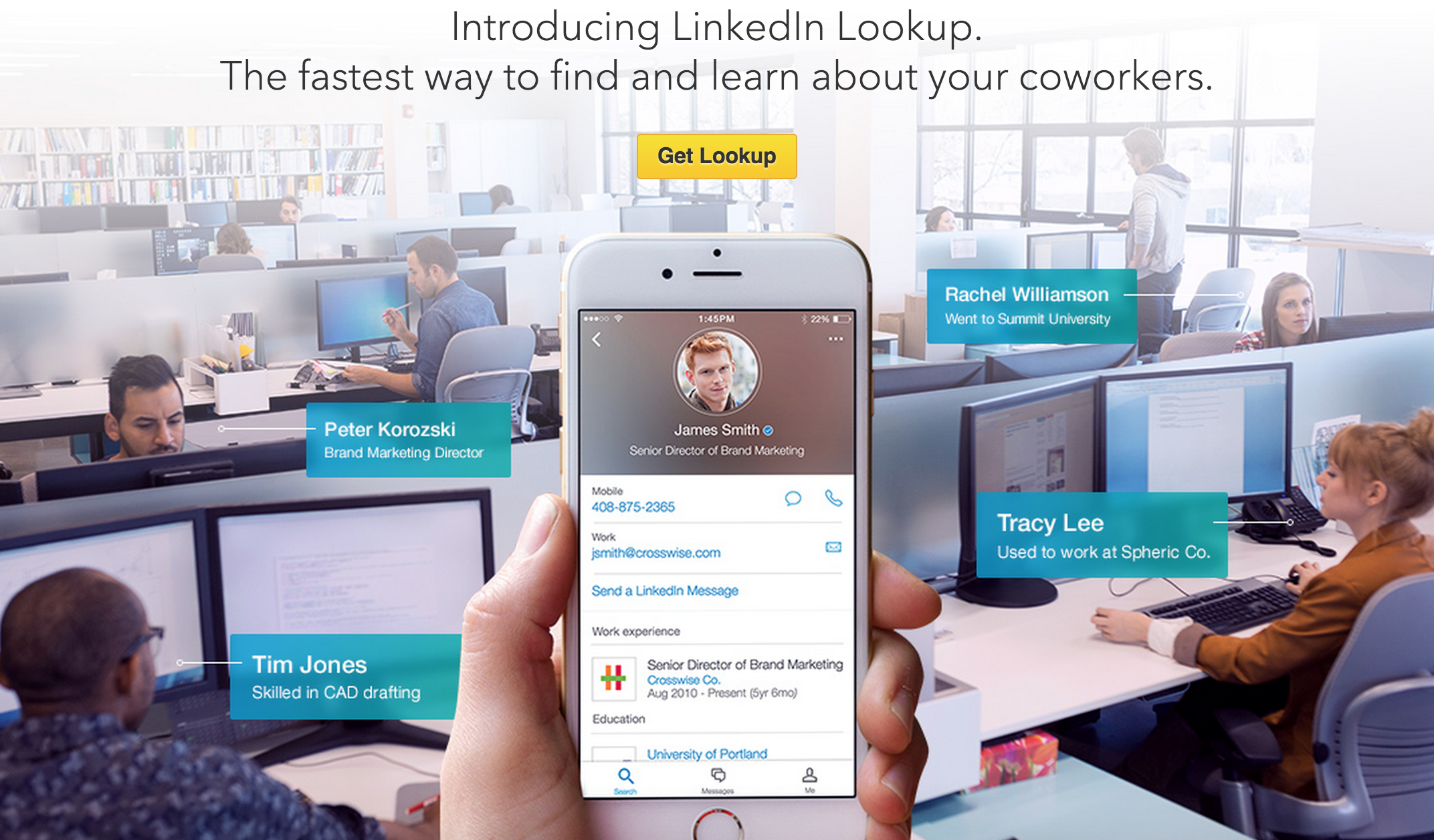 LinkedIn Lookup App
