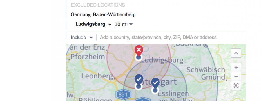 facebook location karten