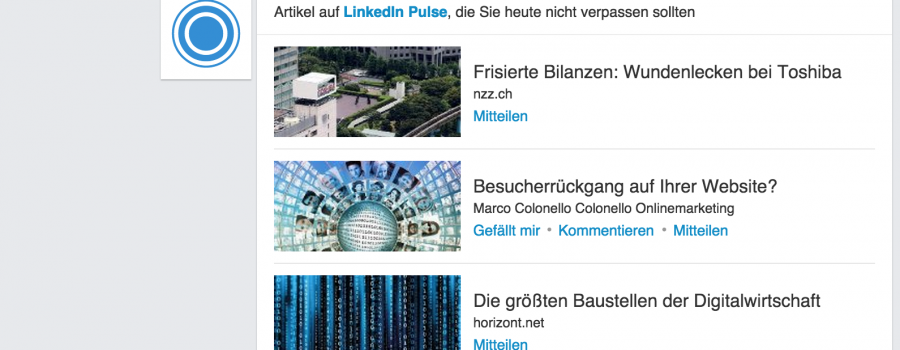 linkedin publishing platform deutsch