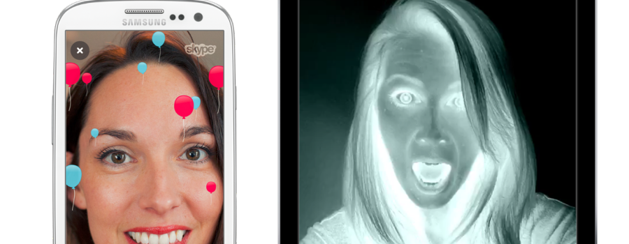 skype video message filters