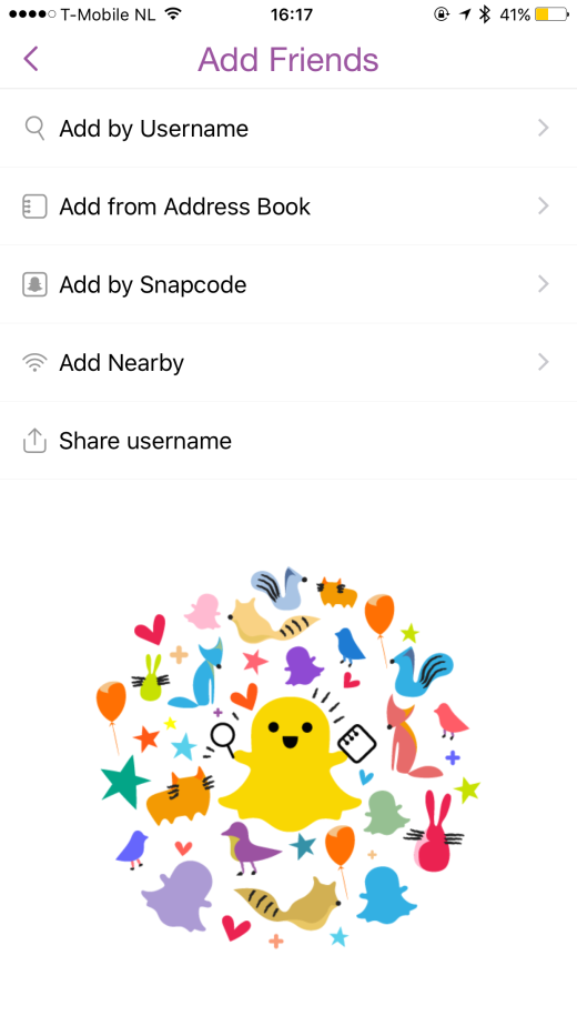 snapchat share username