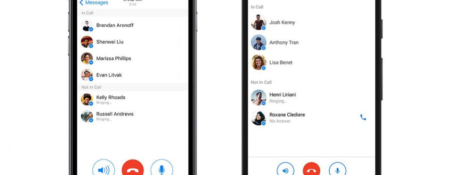 facebook messenger gruppenanrufe