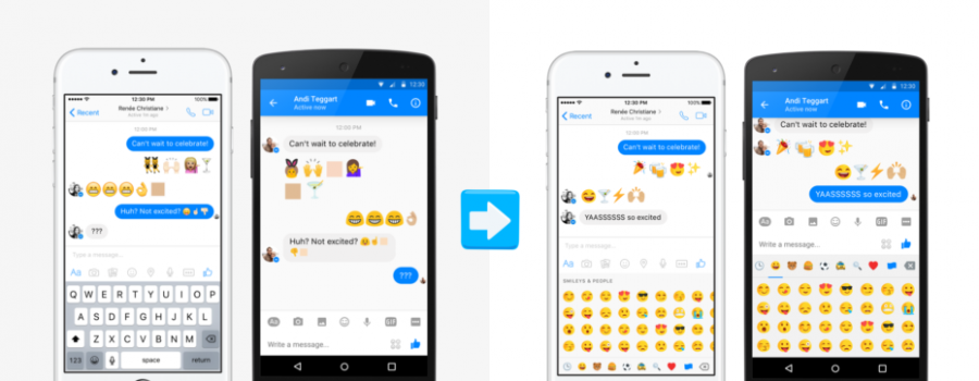 facebook messenger emojis