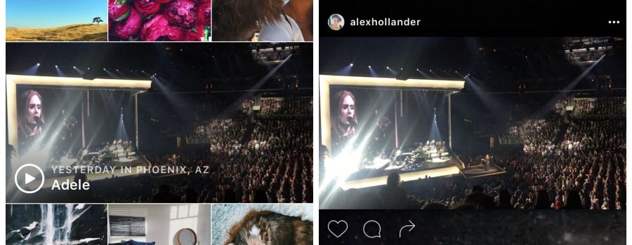 instagram event video-empfehlung