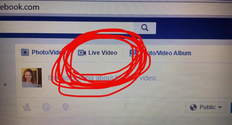 facebook live videos desktop