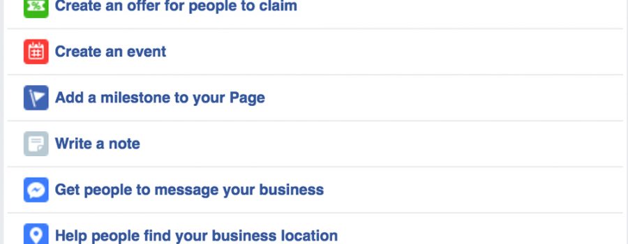 neue beitragsarten facebook-seiten
