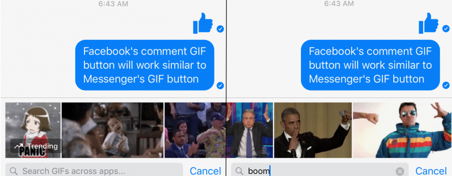 facebook gif-button