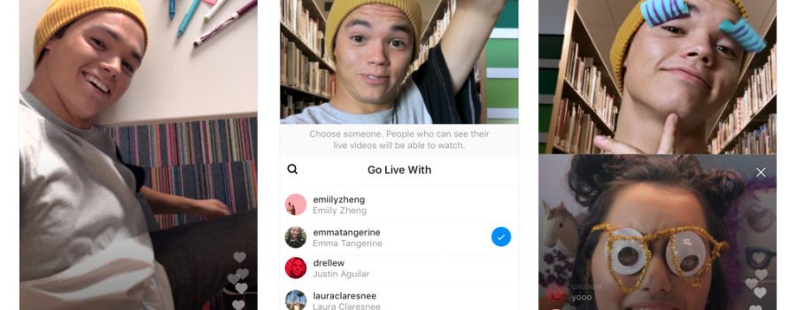instagram live-videos gemeinsam