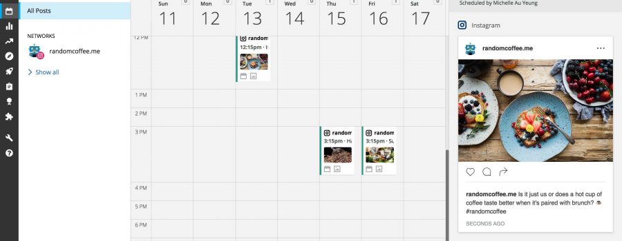 instagram beitraege einplanen