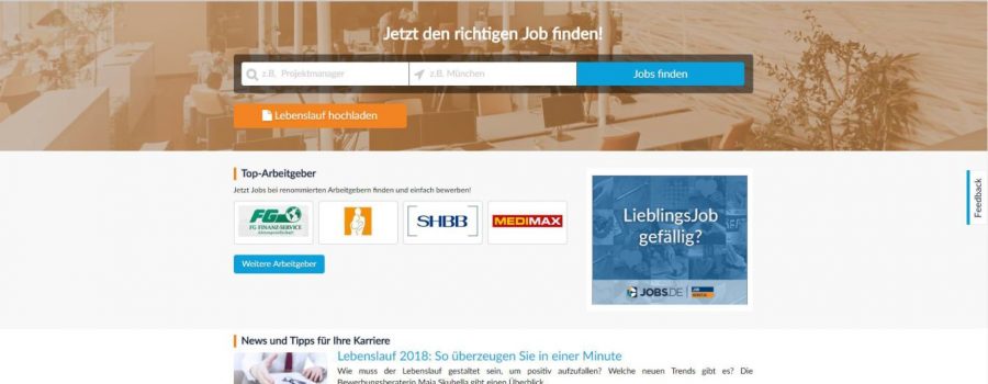 jobs.de relaunch