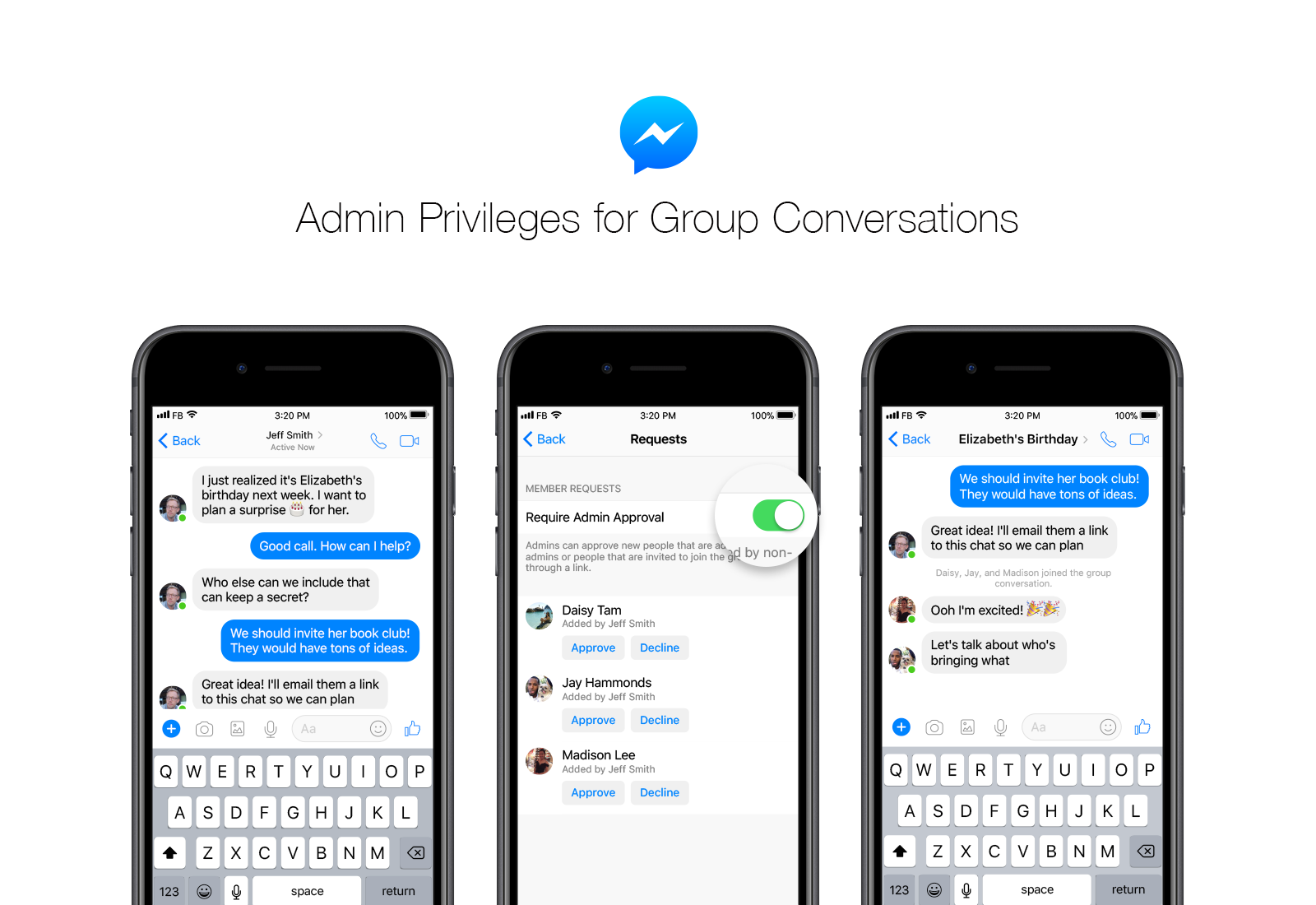 facebook messenger gruppen-chats funktionen