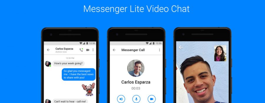 messenger lite video chats