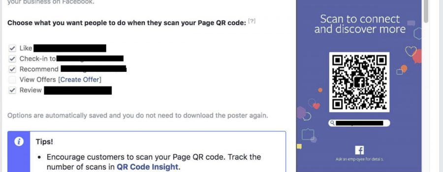 facebook seiten qr-codes