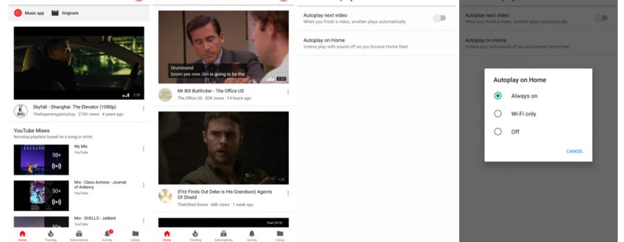 youtube autoplay-videos android