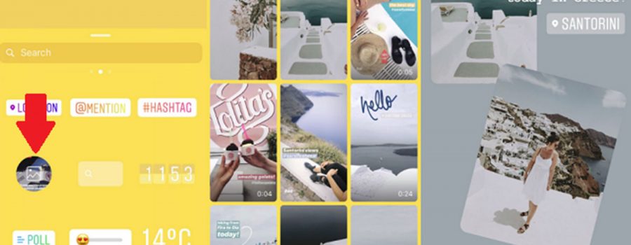 instagram foto- & video-sticker stories