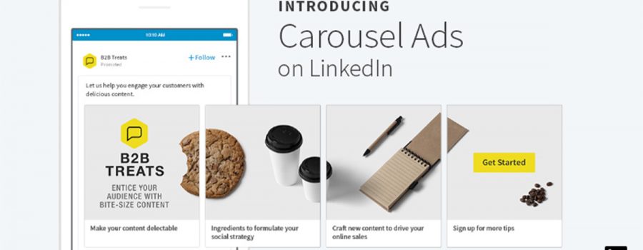 linkedin carousel-anzeigen