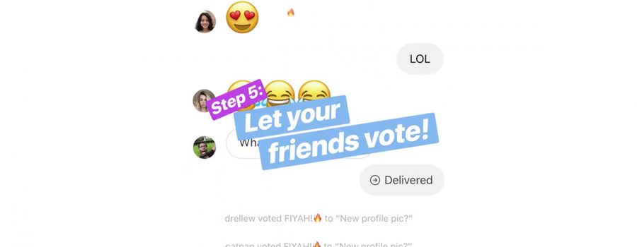 instagram umfrage-sticker direct