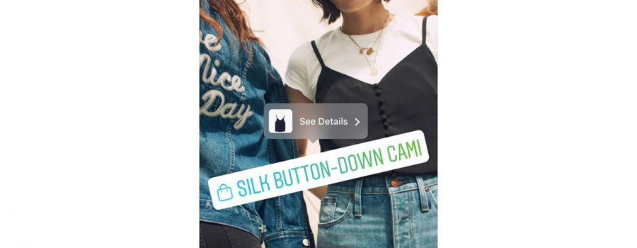 instagram shopping-funktion stories
