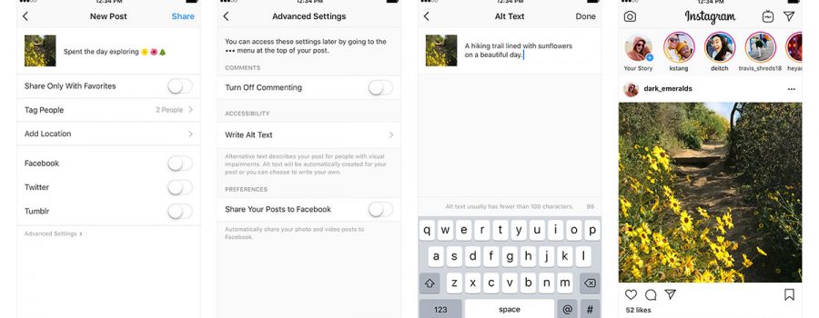 instagram barrierefreiheit