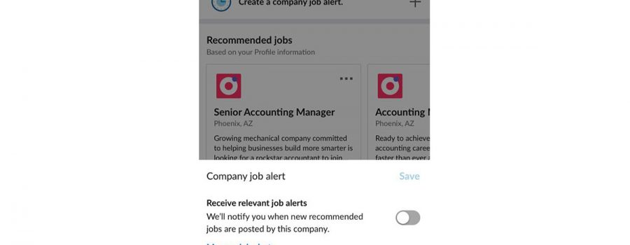 linkedin career pages