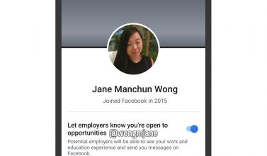 facebook recruiting-funktion
