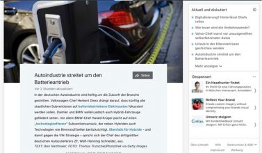 linkedin aktuell und diskutiert